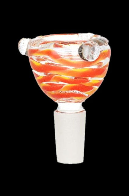Smoke Cartel Glass on Glass  Male Slide Bowl