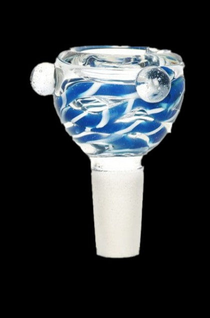 Smoke Cartel Glass on Glass  Male Slide Bowl
