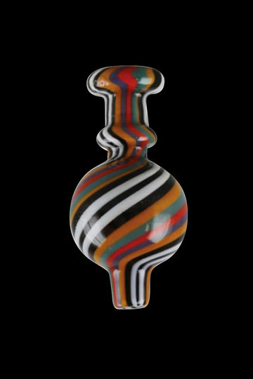 Multi-Color Spiral Ball Carb Cap for Dabbers