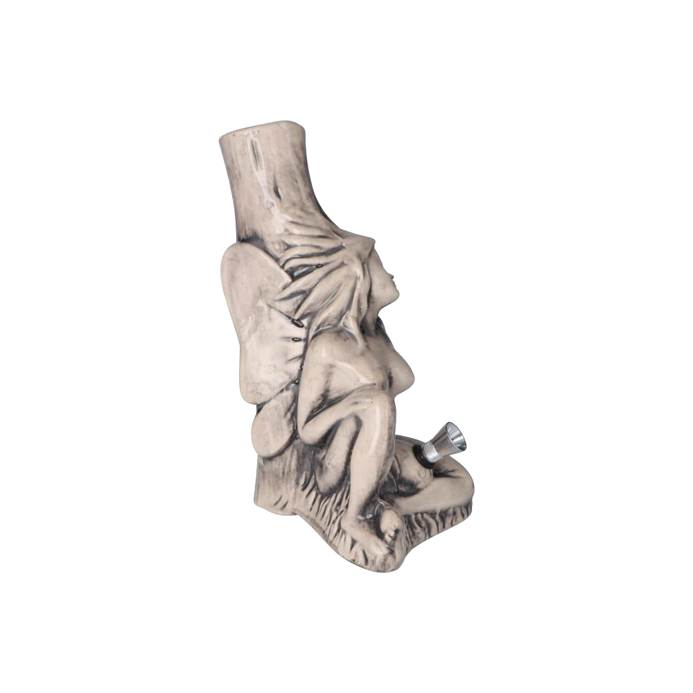 [WHITE][TRANSPARENT]Sleeping Maiden with Water Jug Ceramic Pipe