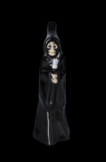 Black - Grim Reaper Ceramic Hand Pipe
