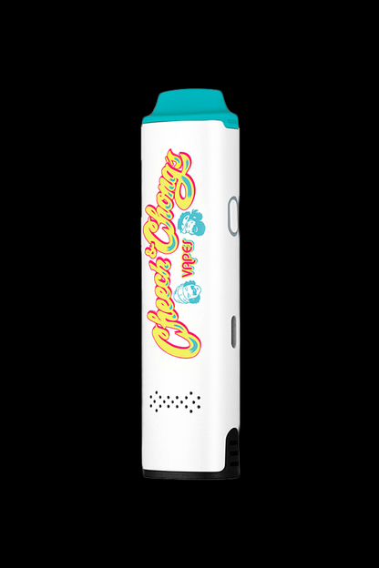 White Cheech & Chong branded vaporizer pen.