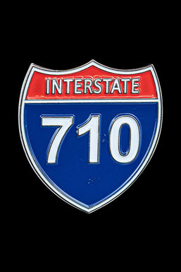 Interstate 710 Metal Pin