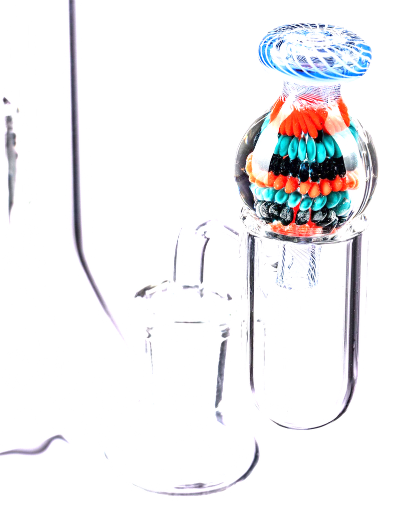 Lattyberry Bubble Carb Cap Clear Glass Smoke Cartel