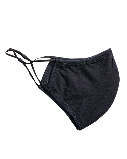 A close-up, angled view of the Reversible Cloth Mask, showing its soft, folded fabric texture against a plain white background.