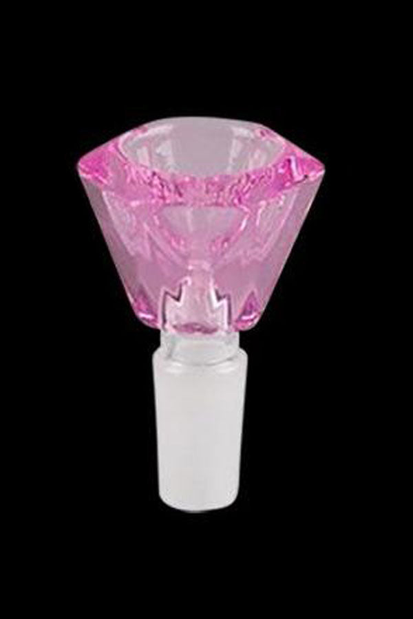 Faceted Herb Bowl Slide - Cut Gems