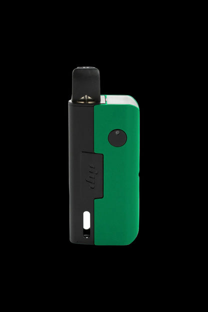 Front view of the Dip Devices Evri Starter Pack Vaporizer Kit, showing its sleek, elongated design against a dark background.