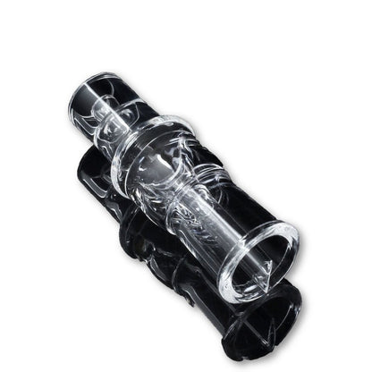A close-up view of the Domeless Quartz Nail for Heating Coils, showcasing its smooth, rounded design against a neutral background.