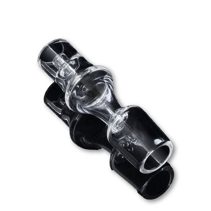 A close-up shot of the Domeless Quartz Nail for Heating Coils, displaying its clean, smooth surface and simple design.