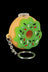 Green Icing - Silicone Donut One Hitter Keychain Pipe