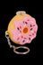 Pink Icing - Silicone Donut One Hitter Keychain Pipe