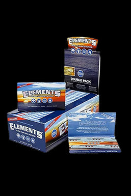 Elements Ultra Thin Single Wide Rice Rolling Papers - 25 Pack