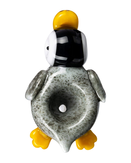 [WHITE][TRANSPARENT]Empire Glassworks Penguin Bowl