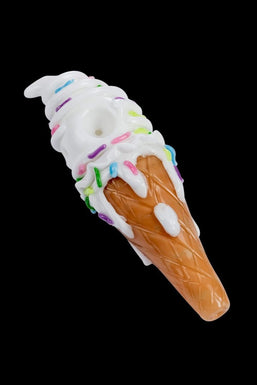 Empire Glassworks Sprinkles Ice Cream Cone Pipe