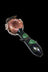 Empire Glassworks - Owl Themed Mini Spoon Pipe - Empire Glassworks &quot;The Owl&quot; Mini Glass Spoon Pipe
