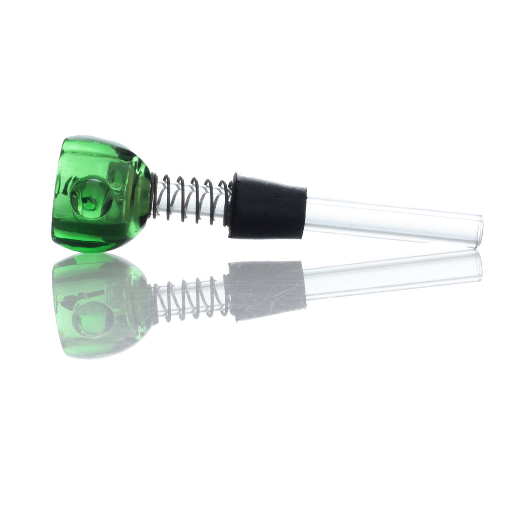 Glass EjectaBowl and Downstem for Roll Uh Bowl Smoke Cartel