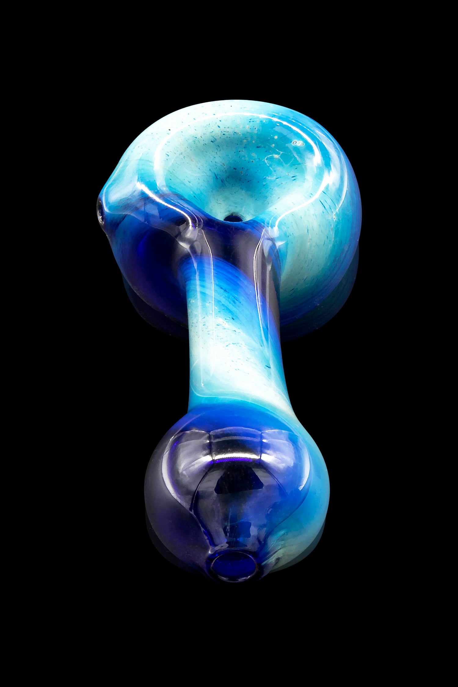 LA Pipes Fumed Galaxy Spoon - Once In A Blue Moon