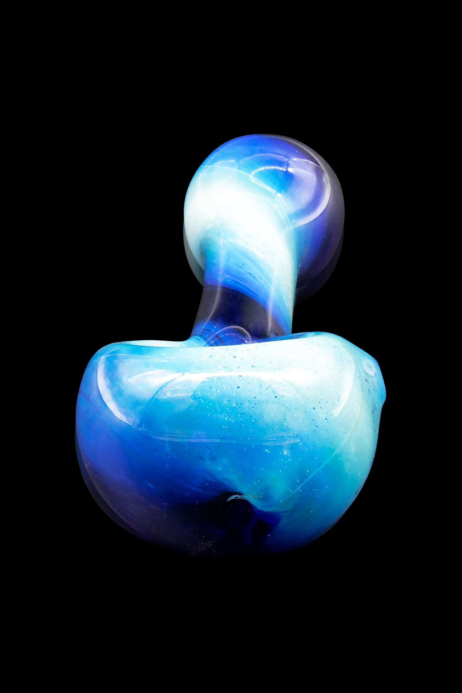 LA Pipes Fumed Galaxy Spoon - Once In A Blue Moon