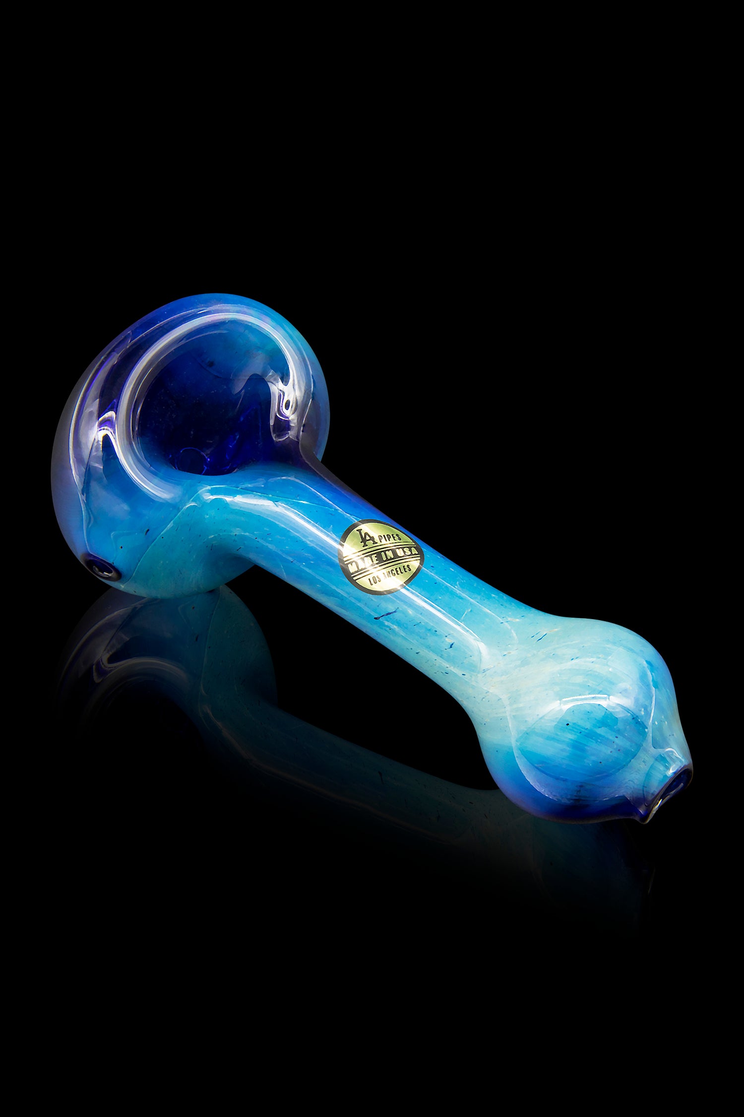 LA Pipes Fumed Galaxy Spoon - Once In A Blue Moon