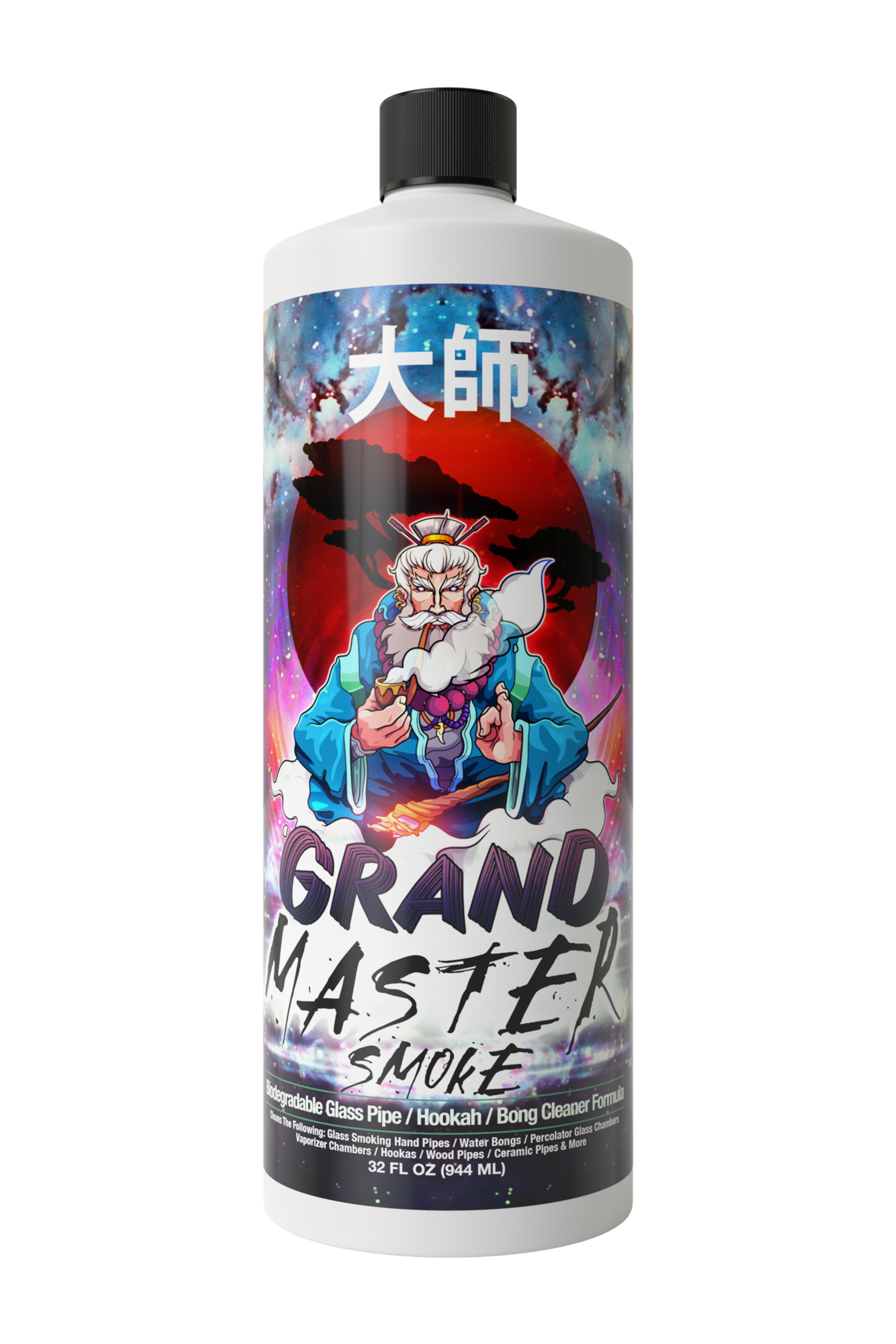 Grandmaster Smoke Cleaning Solution - 16oz Bottle Grandmaster Smoke Cleaning Solution - 16oz Bottle