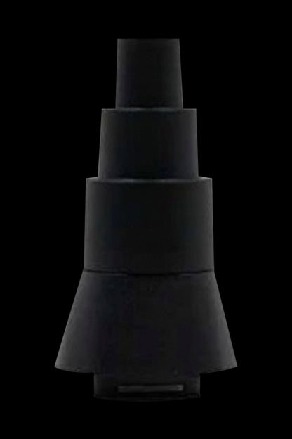 Black cannabis pipe.