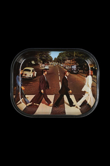 Small - Famous Brandz Fab4 Abbey Road Rolling Tray