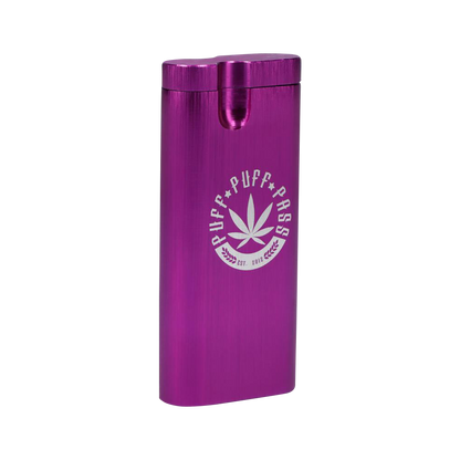 A straightforward studio shot of the Aluminum Dugout - Large, displaying its sleek metallic finish and rectangular form.