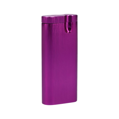 Front view of the Aluminum Dugout - Large, showcasing its sleek, metallic finish and simple rectangular form.