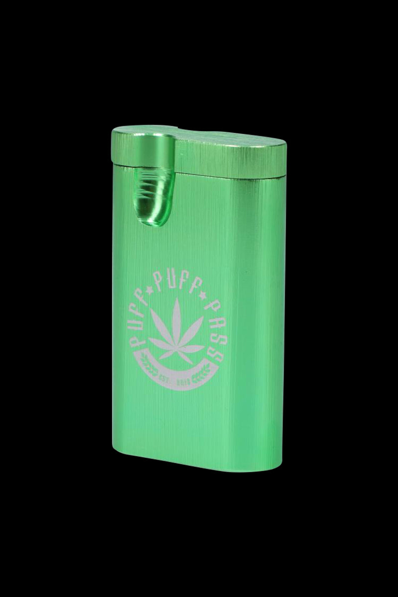 A close-up of the Aluminum Dugout, showcasing its metallic finish and compact, rectangular design.