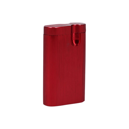 A studio shot of the Aluminum Dugout, showcasing its sleek, metallic form against a plain white backdrop.