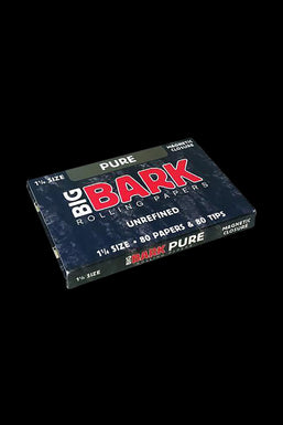 BIGBARK 1 ¼ Pure Rolling Papers -1 - 5 - 20 Pack