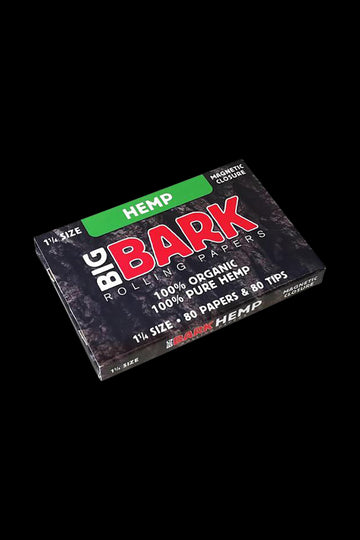 Single Pack - BIGBARK 1 ¼ Hemp Rolling Papers