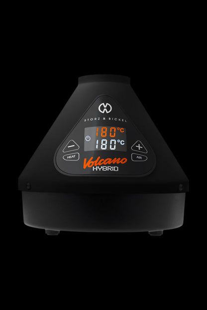 Storz & Bickel Volcano Hybrid vaporizer with digital temperature display.