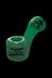 Green - Cheech &amp; Chong Glass Sherlock Pipe