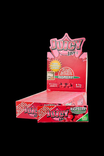 Juicy Jay's 1 1/4 Raspberry Rolling Papers