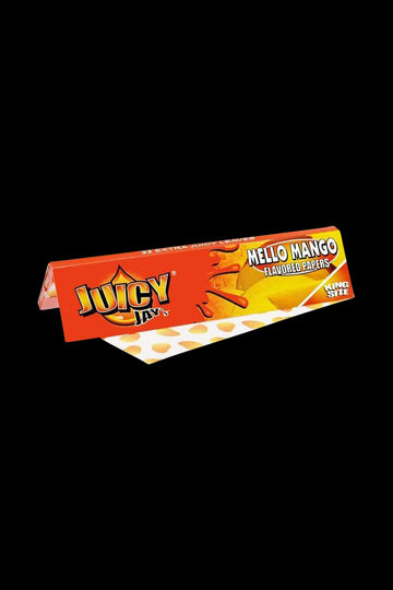 Single Pack - Juicy Jay's Mello Mango Rolling Papers - 1 - 5 or 24 Pack
