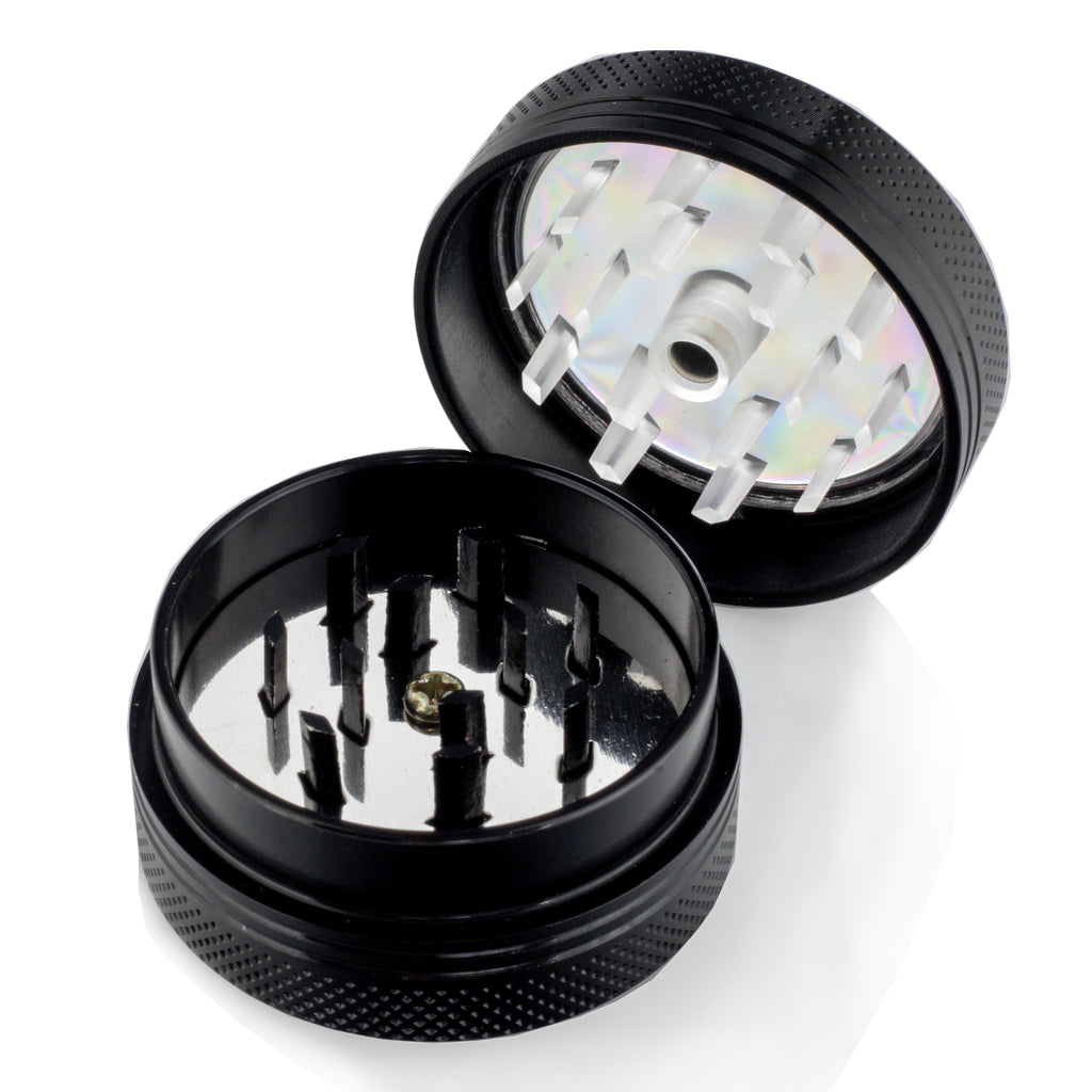 Kraken Grinders 1.5" 2Piece Grinder with EasyClear Push Button