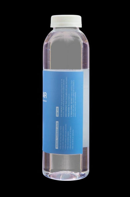 Front view of the Nucleus "IPA Clear" 99% Pure Isopropyl Alcohol in a clear plastic bottle with a white cap.