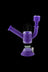 Ultra Purple - Ooze &quot;Cranium&quot; Silicone 4-in-1 Glass Water Pipe