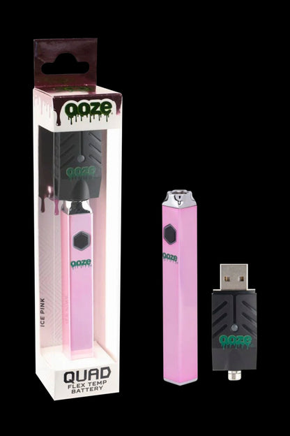 Ooze Quad Flex Temp Vape Pen 510 Battery