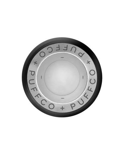 Puffco Peak Pro atomizer top with branding.