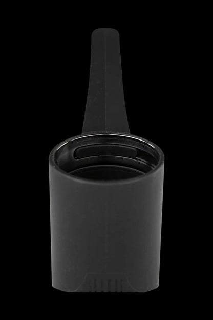 Black cannabis oil applicator tip.