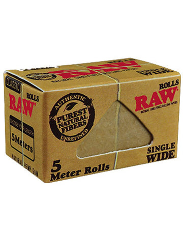 RAW - 5 Meter Roll (3 Rolls) - Single Wide Papers - RAW - 5 Meter Roll (3 Rolls) - Single Wide Papers