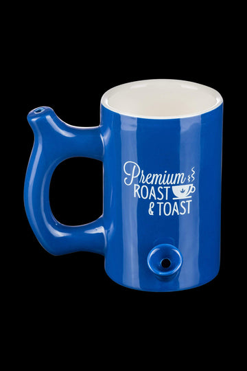 Large Original Pipe Mug in blue - Roast & Toast Original Pipe Mug