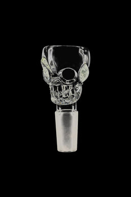 Clear Glass Skull Bowl