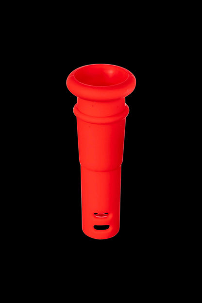 [BLACK]18mm to 14mm Silicone Downstem 1" Red
