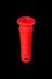 18mm to 14mm Silicone Downstem 1&quot; Red - Unbreakable Silicone Downstem