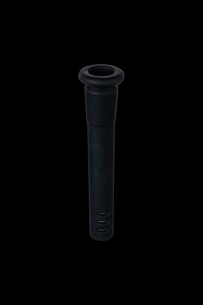 [BLACK]18mm to 14mm Silicone Downstem 3" Black