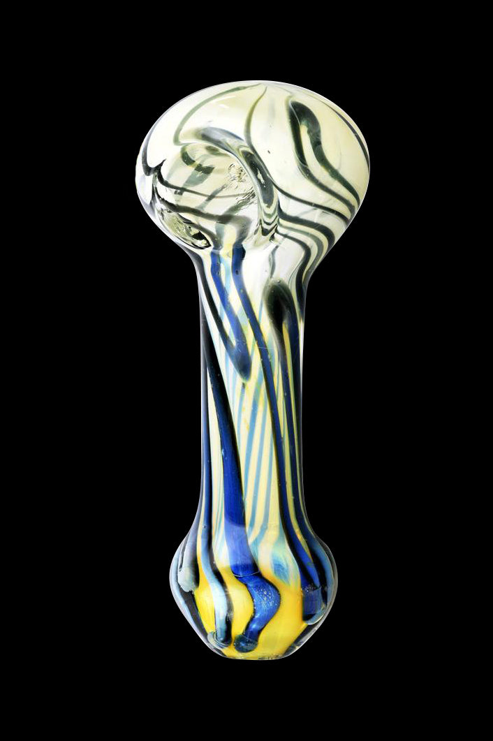 Worked Swirl Spoon Pipe - Gilbert