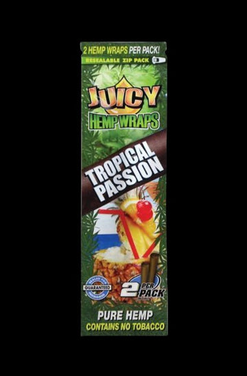 Juicy Jay's Hemp Wraps Tropical Passion - 2 Pack